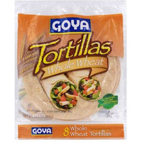 Goya Tortillas Whole Wheat 8pc - 12.5 Oz