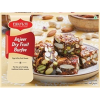Bikaji Anjeer Dry Fruit Burfee - 250 Gm (8.81 Oz) [FS]