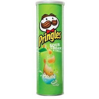Pringles Sour Cream And Onion Potato Crisps - 5.5 Oz