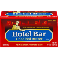 Hotel Bar Unsalted Butter - 16 Oz