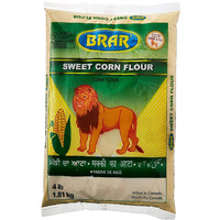 Brar Sweet Corn Flour - 2 Lb (907 Gm)