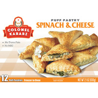 Colonel Kababz Spinach N Cheese - 21 Oz