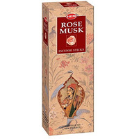 Hem Rose Musk Incense Sticks - 1 Box