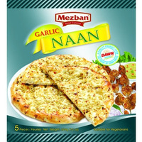 Mezban Garlic Naan - 15 Oz