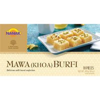 Nanak Mawa Khoa Burfi 18 Pc - 14 Oz (400 Gm)