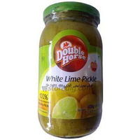 Double Horse White Lime Pickle - 400 Gm