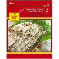 Deep Cheese Spinach Stuffed Naan - 8.2 Oz (232 Gm)
