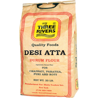 Three Rivers Desi Atta - 20 Lb