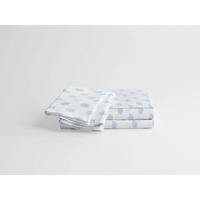 100% Supima Cotton, 500 Thread Count Sateen Paisley Print Sh