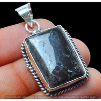 Natural Jasper Gemstone Pendant 925 Sterling Silver Pendant Jewelry DP-1294
