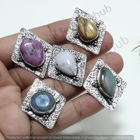 Tiger Eye Or Colors Antique Ring 5 Pcs 925 Sterling Silver Ring Lot WPL-450