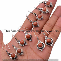 Sunstone 100 Pair Wholesale Lots 925 Sterling Silver Plated Earrings SE-03-2250