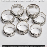 Spinner Meditation 10 Piece Wholesale Ring Lots 925 Sterling Silver Ring NRL-956