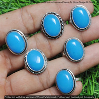 Chalcedony 10 Piece Wholesale Ring Lots 925 Sterling Silver Ring NRL-918