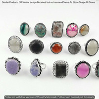 Multi & Mixed 10 Piece Wholesale Ring Lots 925 Sterling Silver Ring NRL-841