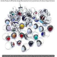Multi & Mixed 10 Piece Wholesale Ring Lots 925 Sterling Silver Ring NRL-832