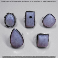 Rainbow Moonstone 10 Piece Wholesale Ring Lots 925 Sterling Silver Ring NRL-721