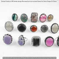 Amethyst & Mixed 10 Piece Wholesale Ring Lots 925 Sterling Silver Ring NRL-681