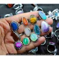 Multi & Mixed 5 Piece Wholesale Ring Lots 925 Sterling Silver Ring NRL-529