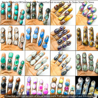 Multi & Mixed 5 Piece Wholesale Ring Lots 925 Sterling Silver Ring NRL-525