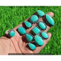 Amazonite 100 Piece Wholesale Ring Lot 925 Sterling Silver Ring NRL-4959