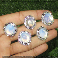 Opalite 100 Piece Wholesale Ring Lot 925 Sterling Silver Ring NRL-4658