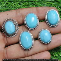 Chalcedony 40 Piece Wholesale Ring Lots 925 Sterling Silver Ring NRL-3730