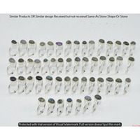 Labradorite 30 Piece Wholesale Ring Lots 925 Sterling Silver Ring NRL-3220