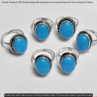 Chalcedony 30 Piece Wholesale Ring Lots 925 Sterling Silver Ring NRL-3143