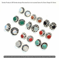 Coral & Mixed 25 Piece Wholesale Ring Lots 925 Sterling Silver Ring NRL-2728