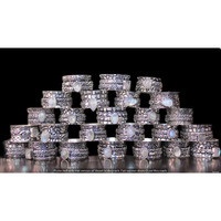 Moonstone 20 Piece Wholesale Ring Lots 925 Sterling Silver Ring NRL-1737