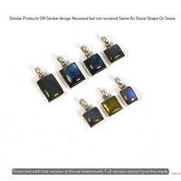 Labradorite 5 Pcs Wholesale Lot 925 Sterling Silver Plated Jewelry NP-17-501