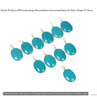 Turquoise 5 Pcs Wholesale Lot 925 Sterling Silver Plated Jewelry NP-17-447