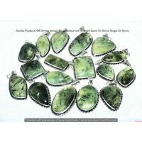 Prehnite 5 Pcs Wholesale Lot 925 Sterling Silver Plated Jewelry NP-17-415
