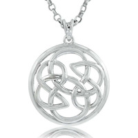 So In Love  Filigree Sterling Silver Jewelry Pendant