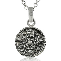 Inian Fashion!! 925 Sterling Silver God Pendant