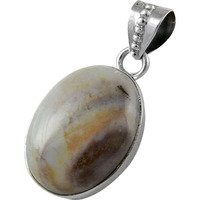 Classy Style!! 925 Sterling Silver Jasper Pendant