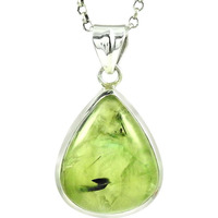 Great Creation!! 925 Silver Prehnite Pendant