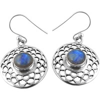 Abstract !! RMS 925 Sterling Silver Earrings