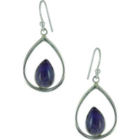 Blooming Garden !! Amethyst 925 Sterling Silver Earrings