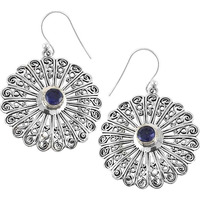 Jumbo Fantastic! 925 Silver Iolite Gemstone Earrings