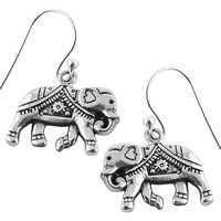 Elephant Style ! 925 Sterling Silver Earrings