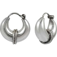 New Style Silver Jewelry Hoop Earrings
