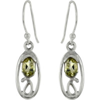 Royal!! Lemon Topaz 925 Sterling Silver Earrings