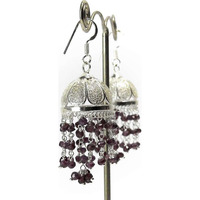 Fantastic Quality Of ! Ruby 925 Sterling Silver Earrings