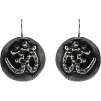 OM Design !! 925 Sterling Silver Earrings