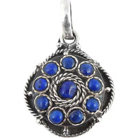 Cloud Song! Lapis 925 Sterling Silver Pendants