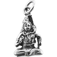 925 Sterling Silver Lord Shiva Charm Pendant