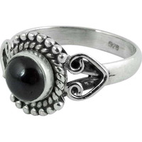 Big Inspire! 925 Silver Garnet Ring