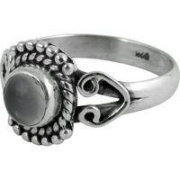 Precious Style! 925 Silver Rose Quartz Ring